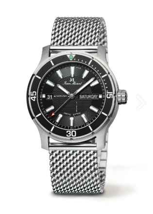  Jean Marcel Splendor Automatik Limited Edition 039 / 300 Day-Date Anzeige Milanaiseband Sichtboden </h1> 