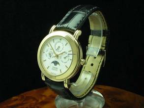 Thumbnail von Concord 18kt 750 Gold Automatic Vollkalender Mondphase / Ref 956235 </h1>