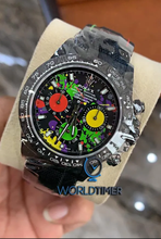 Thumbnail von Rolex DiW Daytona Carbon MOTLEY Unique Version Multi-Color Dial & Counter Watch
