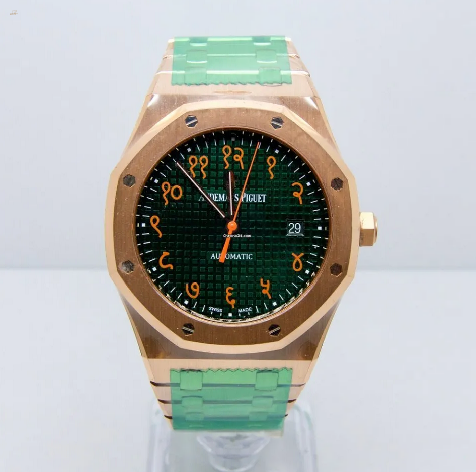 Audemars Piguet [NEW][LIMITED 30 PIECE] Royal Oak Indian Sanskrit 15409OR