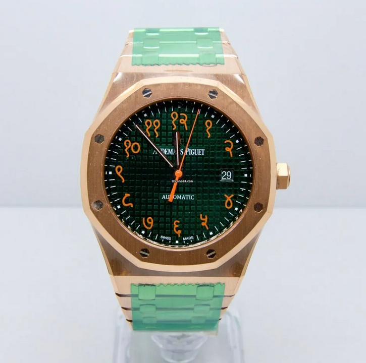 Audemars Piguet [NEW][LIMITED 30 PIECE] Royal Oak Indian Sanskrit 15409OR