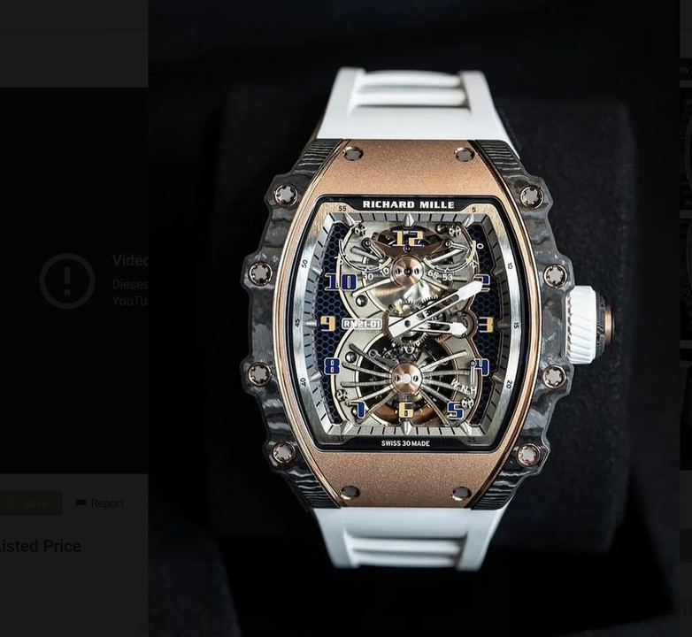 Richard Mille [NEW] RM 21-01 Tourbillon Aerodyne