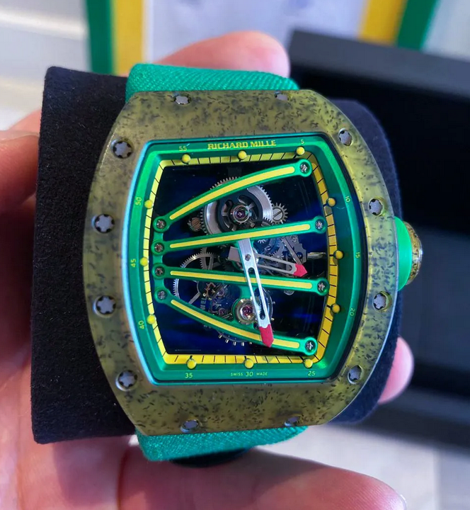 Richard Mille [2018 LIKE NEW] RM 59-01 Yohan Blake Tourbillon Watch