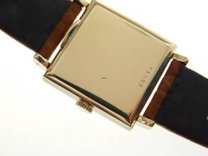 Thumbnail von Audemars Piguet 18 Karat Enamel Bezel Gelbgold Vintage Herrenuhr 25 mm Handaufzug 40er </h1>