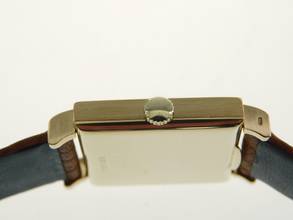 Thumbnail von Audemars Piguet 18 Karat Enamel Bezel Gelbgold Vintage Herrenuhr 25 mm Handaufzug 40er </h1>