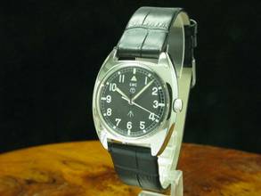 Thumbnail von CWC 6bb Edelstahl Handaufzug Herrenuhr / Broad Arrow / Militäruhr / Kaliber 2750 </h1>