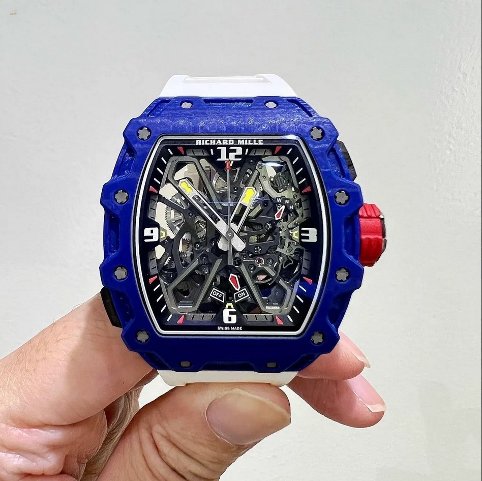 Richard Mille RM 35-03 Rafael Nadal Blue Quartz TPT Automatic Watch