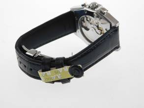 Thumbnail von Chopard Alpine Eagle St Moritz Herrenuhr Lachsblatt mit Krokoband im Top Zustand