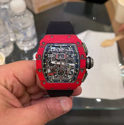 Richard Mille [2020 LIKE NEW] RM 11-03 Red Quartz TPT NTPT Annual Calendar