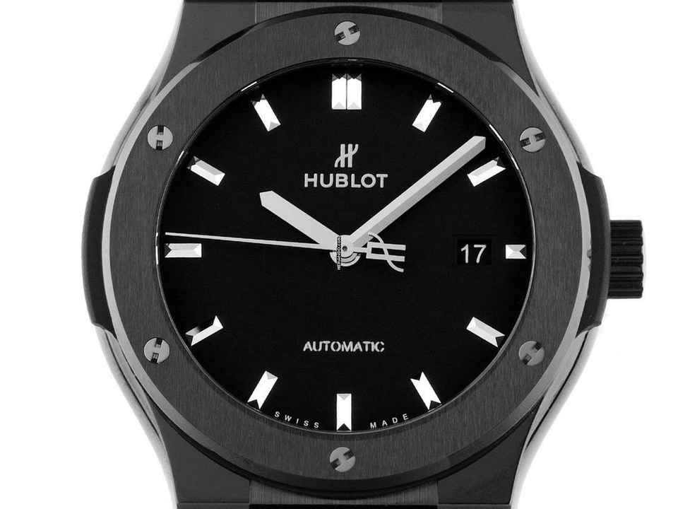  Hublot Classic Fusion Black Magic Ref.510.CM.1170.CM Full Set Ungetragen 