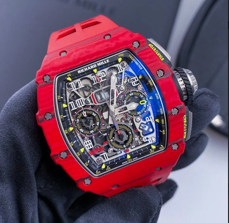 Richard Mille [2019 LIKE NEW] RM 11-03 Red Quartz TPT NTPT Annual Calendar
