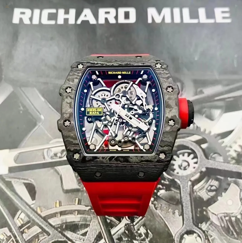 Richard Mille [2017 MINT] RM 35-02 Rafael Nadal Quartz-TPT Black Version