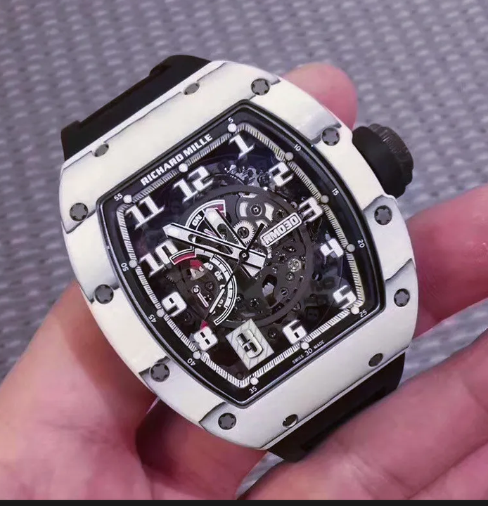Richard Mille RM 030 Japan Only Edition White TPT Mens Watch