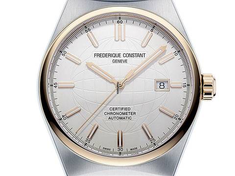  Frederique Constant Highlife Automatic COSC Roségold Stahl Automatik Chronometer Armband Stahl Roségold 41mm Ref.FC-303V4NH2B Box&Pap. Full Set Neu  