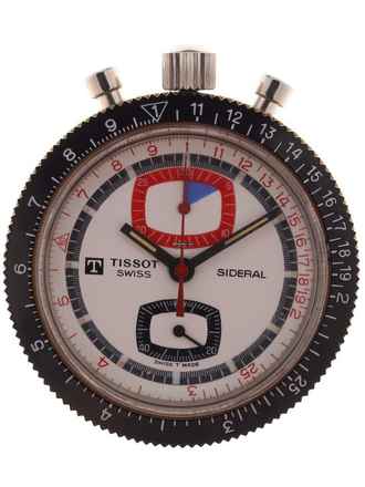  Tissot Mans Wristwatch Chronograph Sideral measures elapsed Time in Minutes and fifths of a Second and can be used as a Slide Rule  