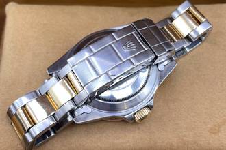 Thumbnail von Rolex Submariner Date Orig. Champagne/Gold Sultan Dial with Box&Papers Top Condition </h1>