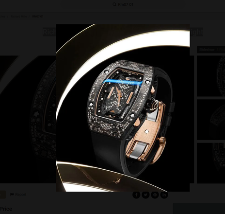Richard Mille RM 07-01 Intergalactic Misty Night