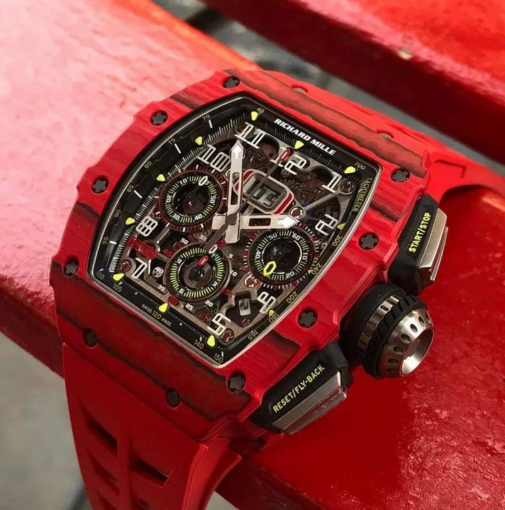 Richard Mille [NEW] RM 11-03 Red Quartz TPT NTPT Annual Calendar