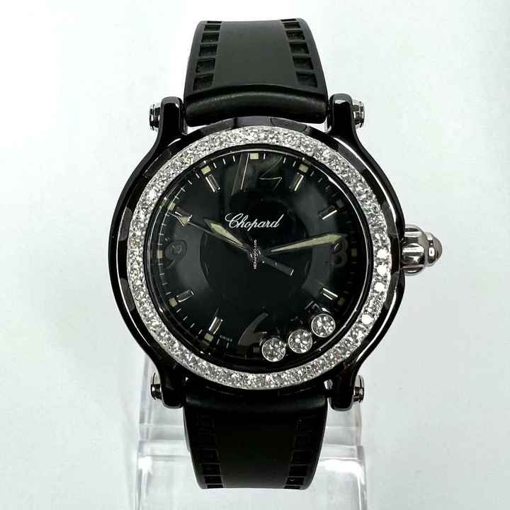  Chopard LMD EDIT. Quartz Steel 38mm 3 Floating DIAMONDS + 1.15TCW Diamond Watch </h1> 