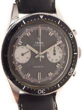 Thumbnail von Yema Gents manual wind Wristwatch Chronograph Incabloc </h1>
