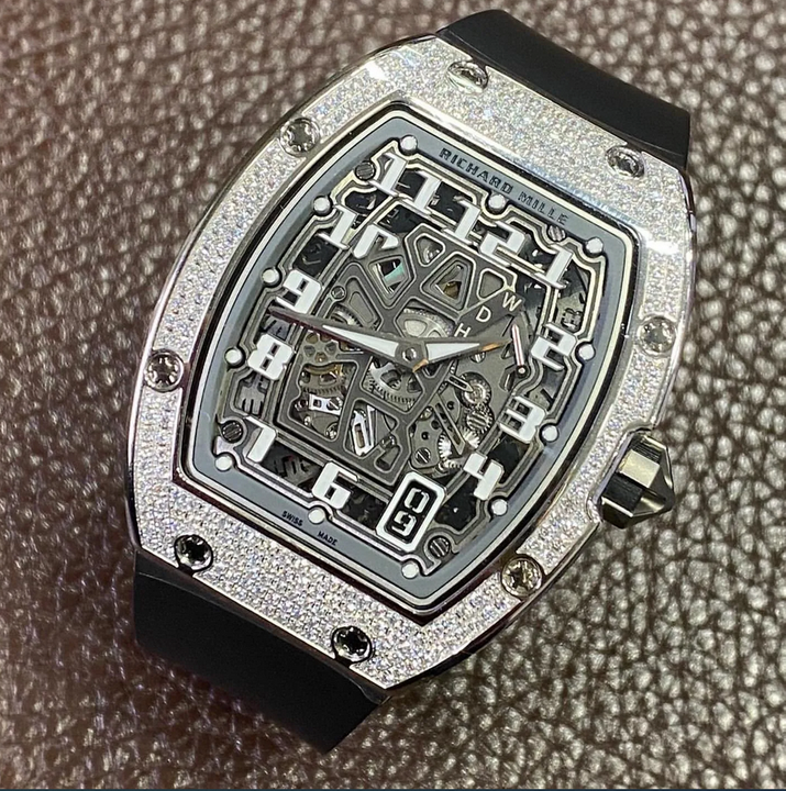Richard Mille [NEW] RM 67-01 Extra Flat White Gold Full Set Diamonds