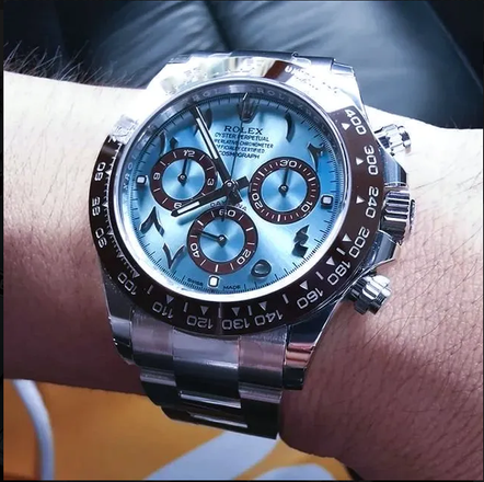 Rolex [NEW] Ice Blue Daytona 116506 Middle East Arabic Edition