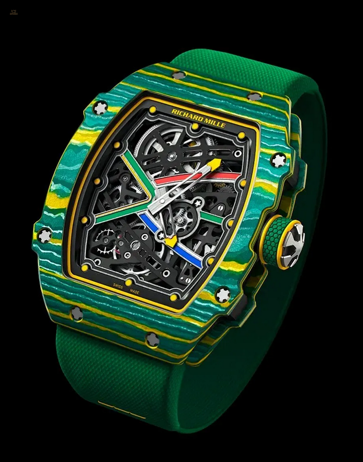 2020 Paper Richard Mille RM 67-02 Green Sprint Wayde Van Niekerk