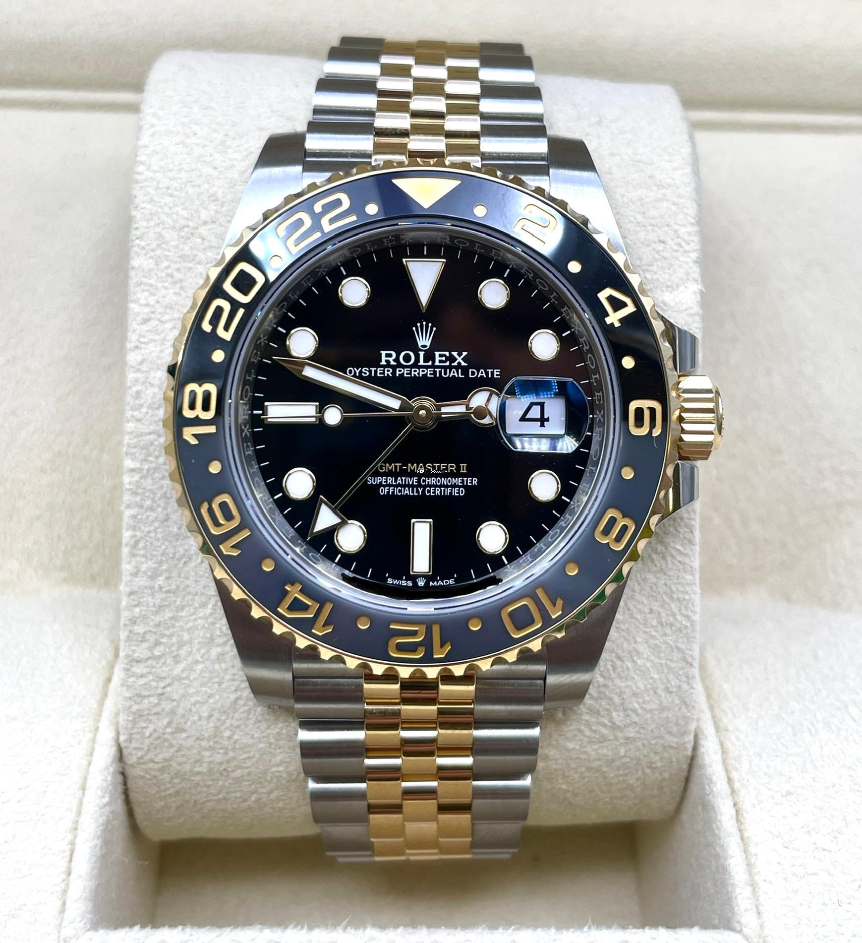  Rolex GMT-Master II STEEL/GOLD JUBILEE NEW 2025 FULL SET with BOX&PAPERS Zombie 