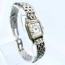 Thumbnail von Cartier Panthère 23mm Quartz Steel 0.37TCW DIAMOND Watch </h1>
