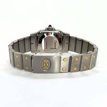 Thumbnail von Cartier Santos Galbée 24mm Automatic 2 Tone Watch 0.69TCW Diamond Bezel </h1>