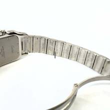 Thumbnail von Cartier Santos Galbée 29mm Quartz 2 Tone 1.2TCW Diamond Watch </h1>