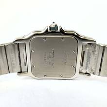 Thumbnail von Cartier Santos Galbée 29mm Quartz 2 Tone 1.2TCW Diamond Watch </h1>