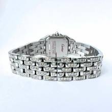 Thumbnail von Cartier Panthère 23mm Quartz Steel 3.28TCW DIAMOND Watch </h1>