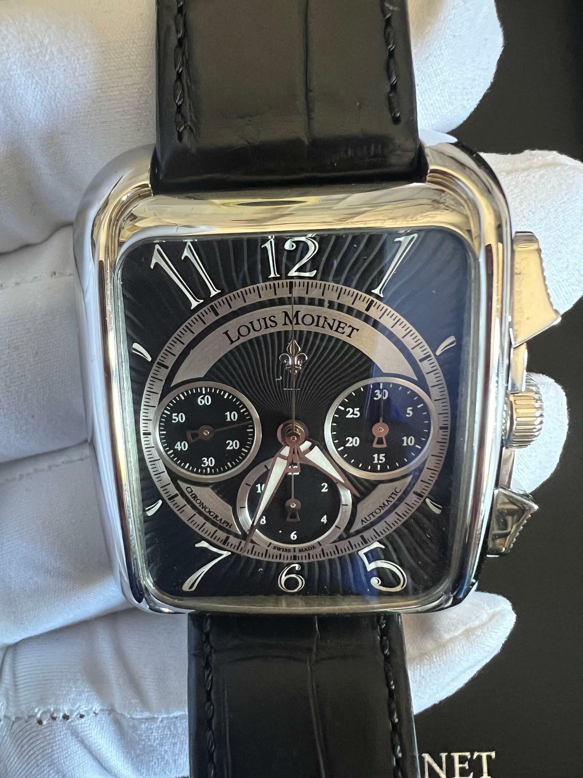 Thumbnail von Louis Moinet Twintech Chronograph No.23/60 limited Edition </h1>