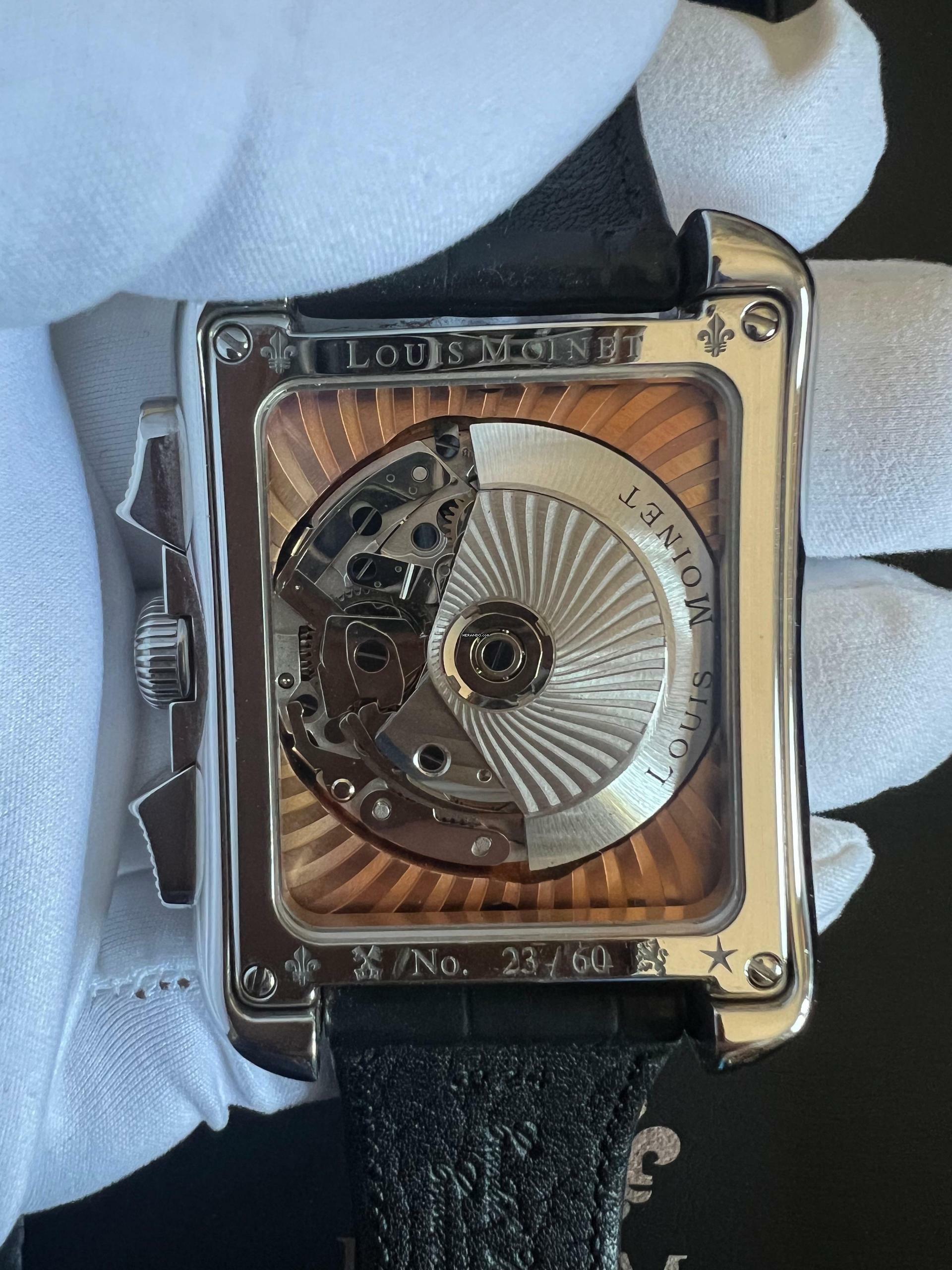 Thumbnail von Louis Moinet Twintech Chronograph No.23/60 limited Edition </h1>