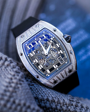 Richard Mille RM 67-01 Titanium Med Set Diamonds Extra Flat