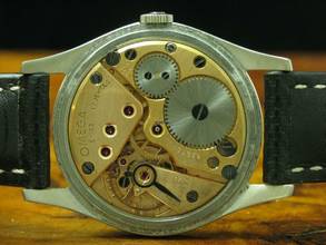 Thumbnail von Omega Edelstahl Handaufzug Herrenuhr / Kaliber Omega 266 / Ref 2750-1 </h1>