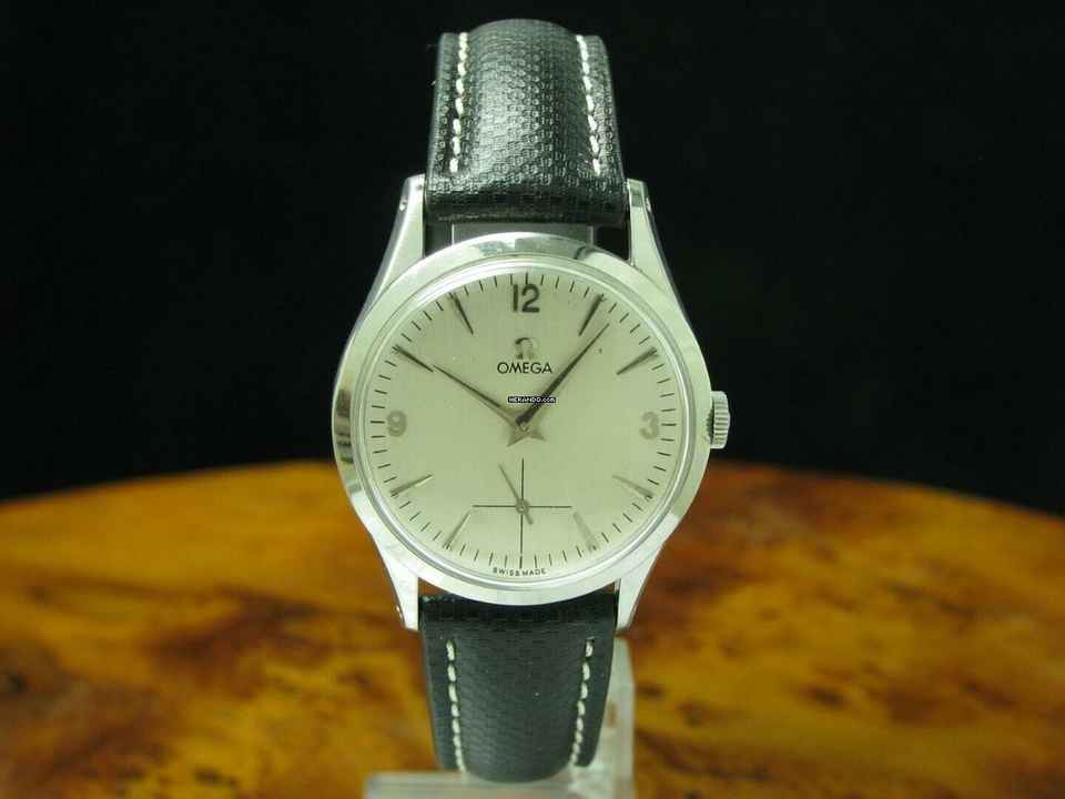  Omega Edelstahl Handaufzug Herrenuhr / Kaliber Omega 266 / Ref 2750-1 </h1> 