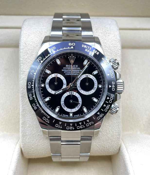  Rolex Daytona 116500LN Black Dial mint condition with Papers New Card Lc Austria 