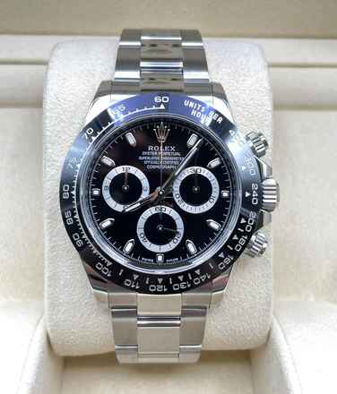  Rolex Daytona 116500LN Black Dial mint condition with Papers New Card Lc Austria 