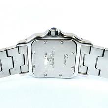 Thumbnail von Cartier Santos Galbée 29mm Quartz Steel 0.85TCW Diamond Watch NEW Model </h1>
