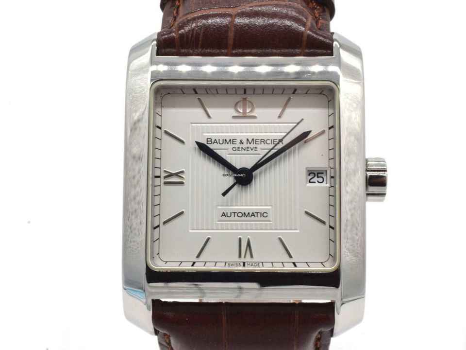  Baume & Mercier Hampton Edelstahl Automatic Herrenuhr / Ref 65597 / 34mm </h1> 