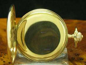 Thumbnail von IWC Schaffhausen 14kt 585 Gold Savonette Taschenuhr Von Ca. 1909 / Kaliber 53 </h1>