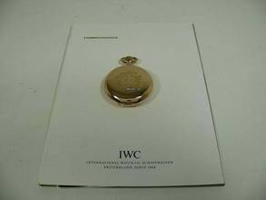 Thumbnail von IWC Schaffhausen 14kt 585 Gold Savonette Taschenuhr Von Ca. 1909 / Kaliber 53 </h1>