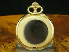 Thumbnail von IWC Schaffhausen 14kt 585 Gold Savonette Taschenuhr Von Ca. 1909 / Kaliber 53 </h1>