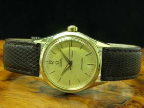 Thumbnail von Omega Seamaster De Luxe Gold Mantel Automatic Herrenuhr / Ref 2802 14 Sc </h1>