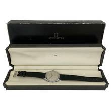 Thumbnail von Zenith Classic Oversize silver dial caliber 126 1950's