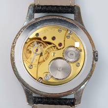 Thumbnail von Zenith Classic Oversize silver dial caliber 126 1950's