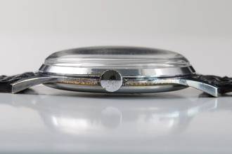 Thumbnail von Zenith Classic Oversize silver dial caliber 126 1950's