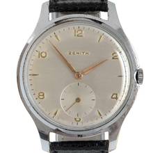 Thumbnail von Zenith Classic Oversize silver dial caliber 126 1950's